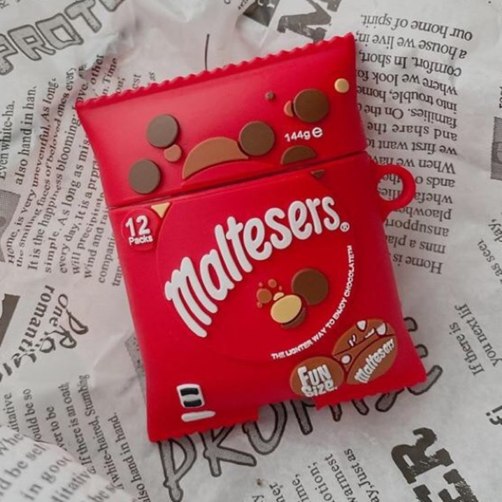 Maltesers Candy Design AirPods Case NWOT